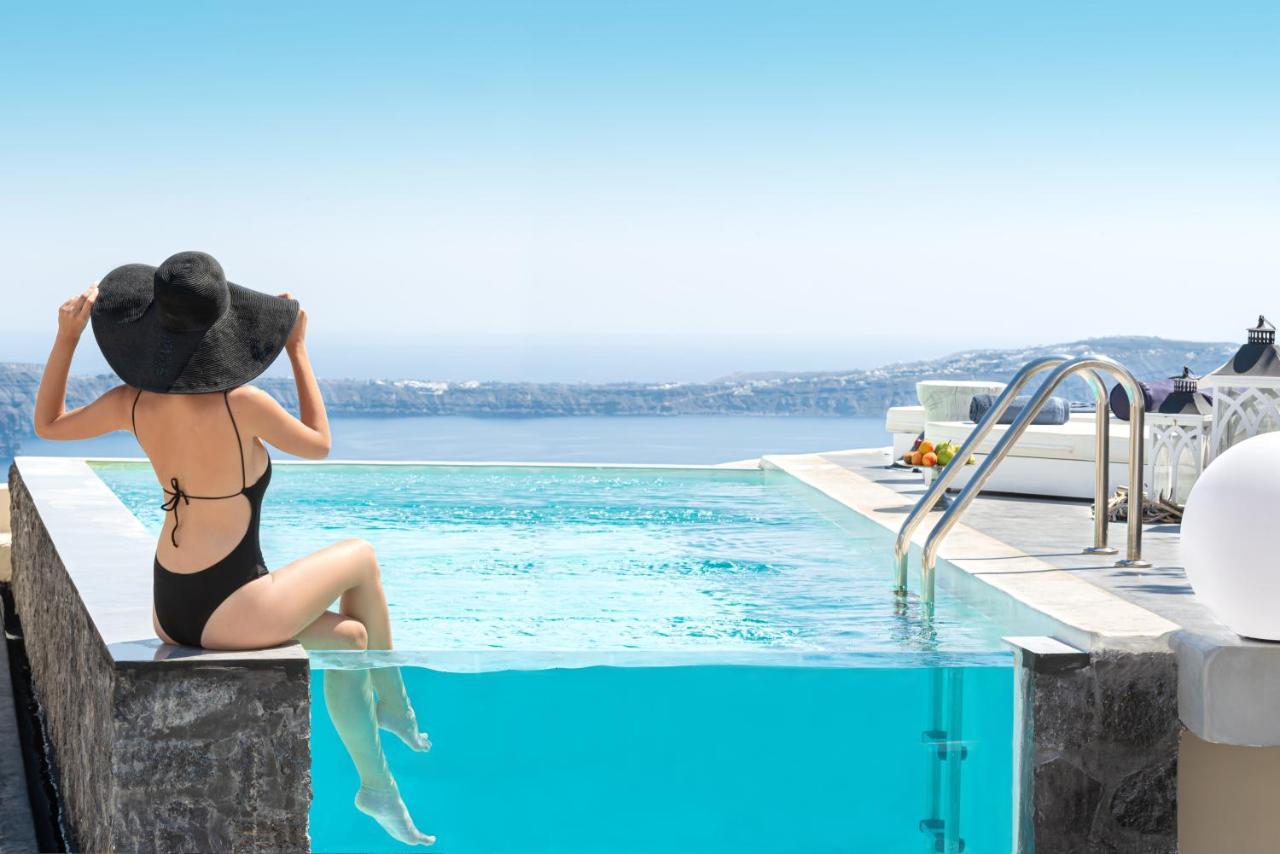 Mythical Blue Luxury Suites (Adults Only) Fira  Exteriör bild