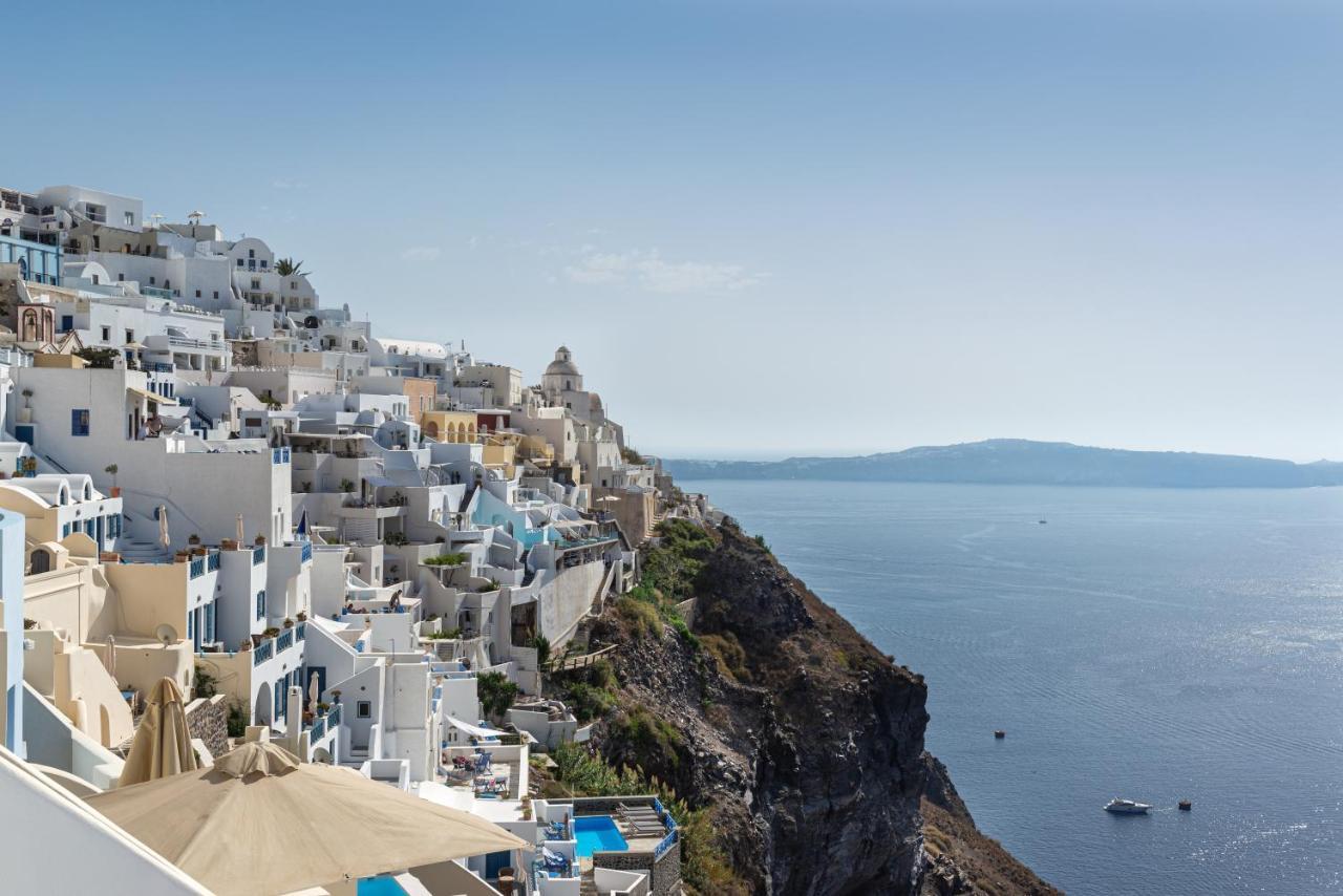 Mythical Blue Luxury Suites (Adults Only) Fira  Exteriör bild