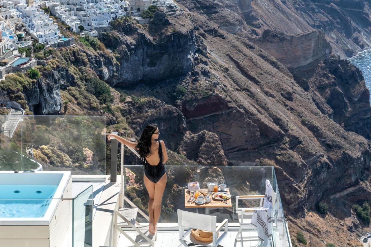 Mythical Blue Luxury Suites (Adults Only) Fira  Exteriör bild