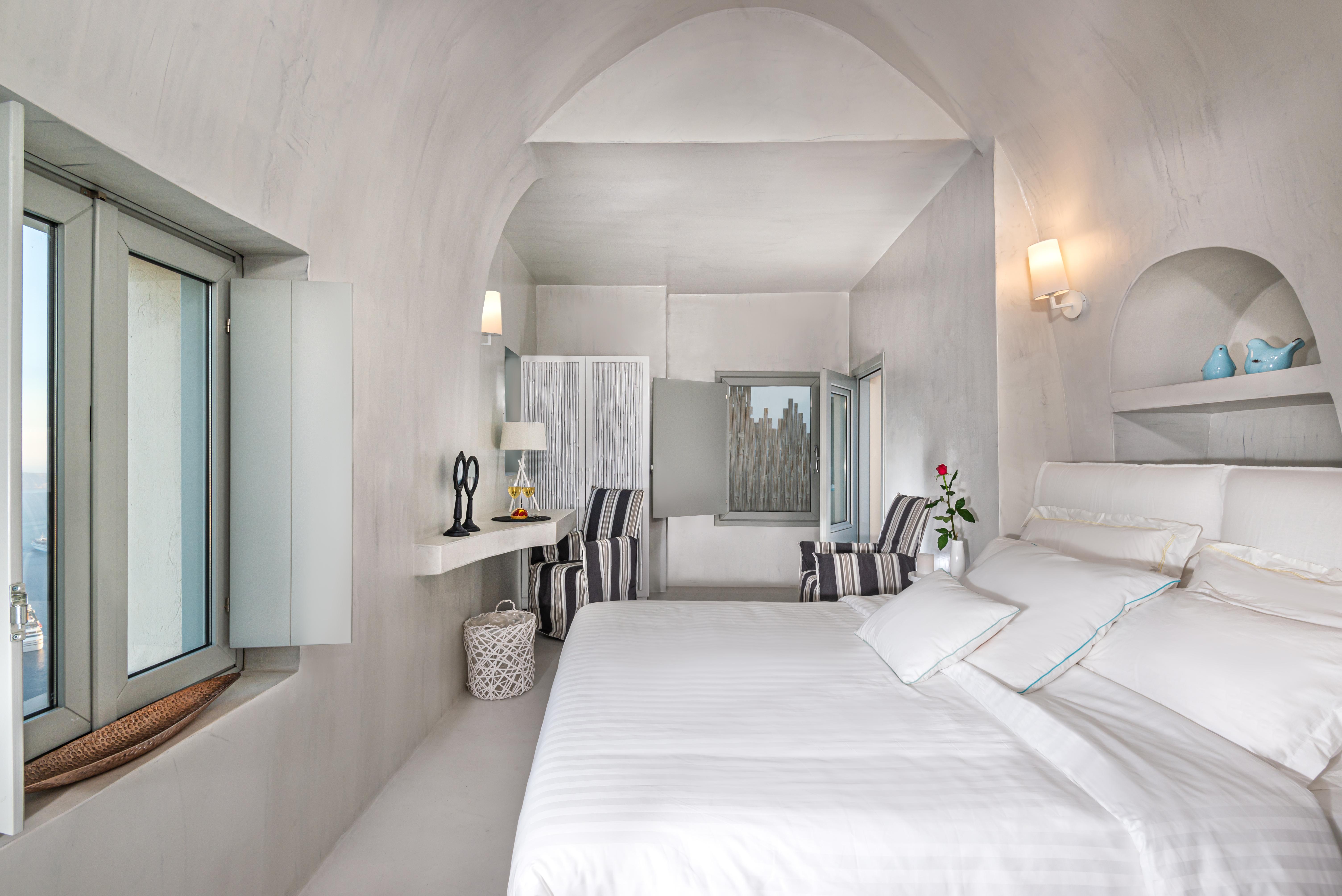 Mythical Blue Luxury Suites (Adults Only) Fira  Exteriör bild